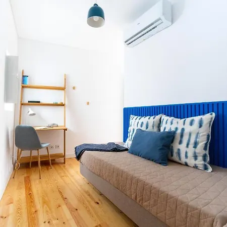 Apartment Blue By The River 1 - Elegant Two-bedroom In Santos *