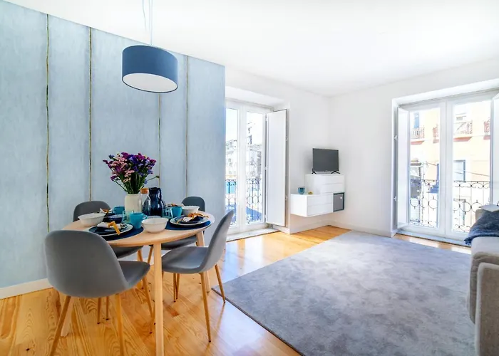 Blue By The River 1 - Elegant Two-bedroom In Santos Apartamento Lisboa